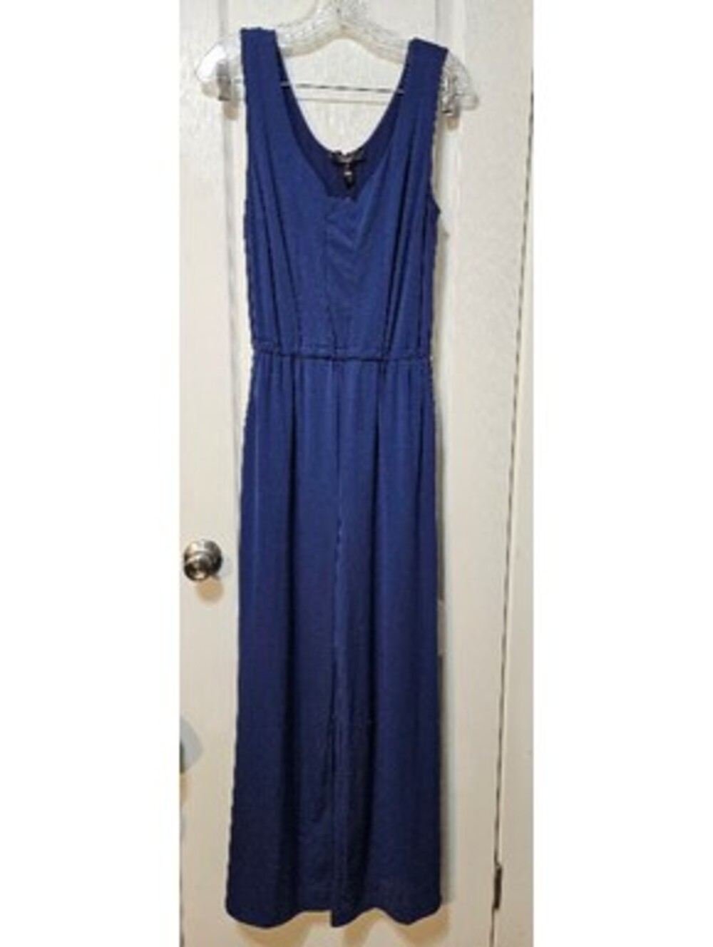 C. Wonder Navy Wide Leg Jumpsuit S Aurora Trail